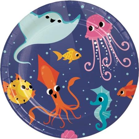 Unter dem Meer Party Teller Ocean
